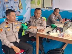Siedokkes Polresta Banyumas Cek Kesehatan Personel Pospam GKI Martadireja Jelang Natal