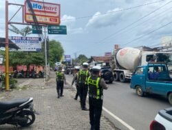 Satlantas Polresta Pati Intensifkan Kamseltibcar Lantas, Pastikan Arus Libur Nataru Tetap Lancar
