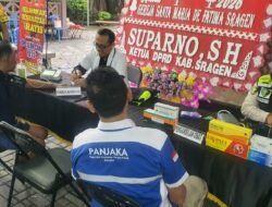 Ops Lilin Candi 2025, Dokkes Polres Sragen Beri Layanan Kesehatan Gratis Jelang Misa Natal