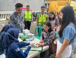 Si Dokkes Polresta Cilacap Gelar Pelayanan Kesehatan Gratis di Gereja GPIB Cilacap