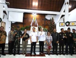 Pastikan Ibadah Malam Natal Berjalan Aman, Dandim 0735/Surakarta Bersama Forkopimda Pantau Situasi Gereja