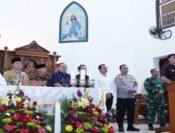 Dandim 0808/Blitar Bersama Forkopimda Kota Blitar Cek Sejumlah Gereja Dan Pos Nataru