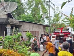 Kebakaran Kedua Kalinya Melanda Rumah Bapak Solihin di Pekon Pemerihan, Pesisir Barat
