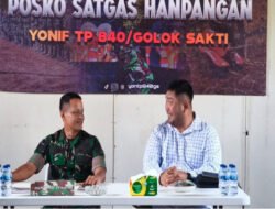 BRI BO Rangkasbitung Perkuat Sinergi dengan Satgas TNI Yonif TP 840/Golok Sakti