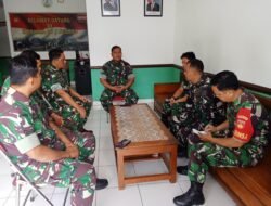 Laksanakan Binter Dengan Humanis, Arahan Danramil 04/Jebres Dalam Apel Pagi Kepada Seluruh Anggota