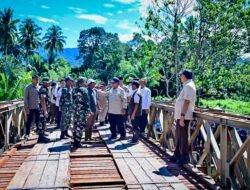Presiden Prabowo Tinjau Pembangunan Jembatan Bailey Padang Mantuang: Upaya Percepatan Pemulihan Infrastruktur