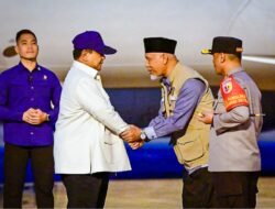 Presiden Prabowo Tiba di Sumatra Barat, Tinjau Penanganan Bencana dan Pemulihan Infrastruktur