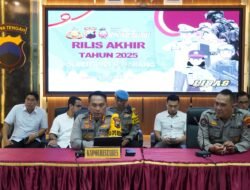 Rilis Akhir Tahun 2025, Kinerja Kamtibmas Polrestabes Semarang Tunjukkan Tren Positif
