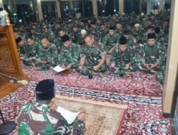 Prajurit dan PNS Kodam IV/Diponegoro Gelar Doa Bersama Sambut Tahun Baru 2026