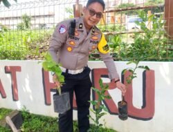 Tanam Kebaikan, 13.579 Bibit Pohon Ditanam Ribuan Polisi Yang Naik Pangkat di Jawa Tengah