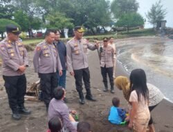 Libur Nataru, Kapolres Kendal Turun Langsung Monitoring Pantai Cahaya Rowosari