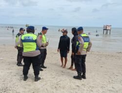 Polres Jepara Meningkatkan Pengamanan Objek Wisata Selama Liburan