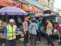 Polsek Tingkir Bersama Tim Inafis Polres Salatiga, Olah TKP Penemuan Jenazah Di Pasar Raya Salatiga