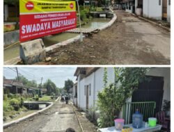 Pesantren dan Warga Ambil Alih Peran Negara Bangun Jalan Sindanghayu di Banjarsari Ciamis