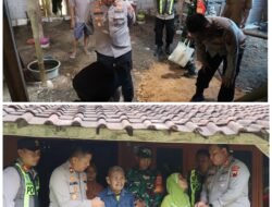 Peduli Warga Terdampak Bencana, Kapolres Blora Tinjau Tanah Ambles di Banjarejo