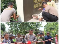 Sinergi Polri dan Warga, Jembatan Presisi Senilai Rp 160 Juta di Bangkle Resmi Beroperasi