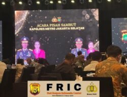 Acara Pisah Sambut Kapolres Metro Jakarta Selatan Yang Lama Brigjen Pol. Nicolas Ary Lilipaly, S.I.K., M.H., M.Si. kepada Kapolres Baru Kombes Pol I Putu Yuni Setiawan, S.I.K., M.H.