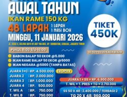 Event Spektakuler Awal Tahun 2026 🔥🎣 Pemancingan Galapung – Bali Galapung