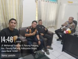 Jalin Silaturahmi, AKPERSI dan BPPKB Banten Sambut Kapolsek Baru parung panjang