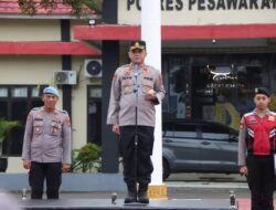 Kapolres Pesawaran Pimpin Apel Pagi, Sampaikan Arahan Strategis dan Penguatan Pelayanan Kepada Masyarakat